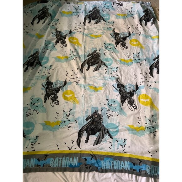 Batman Twin Sheet Set "The Dark Knight Rises" 60% Cotton 40% Polyester Cutter - Picture 1 of 12